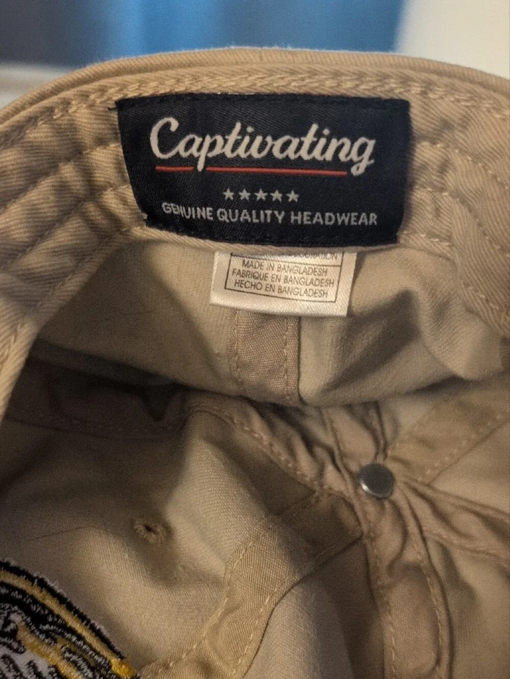 Mizzou Khaki Baseball Cap